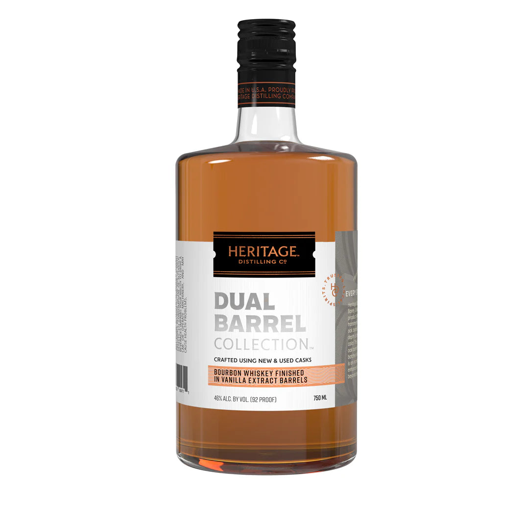 Heritage Distilling Co Dual Barrel Vanilla Bourbon 750 ml