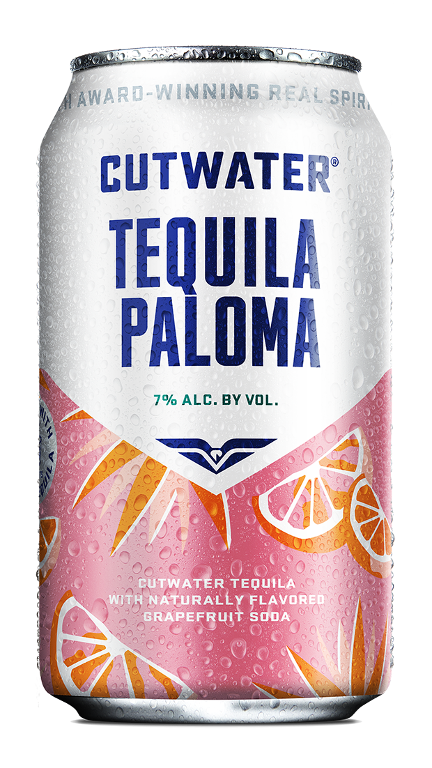 Cutwater Grapefruit tequila paloma 4 pack cans 4x355 ml - Captain Caskwell
