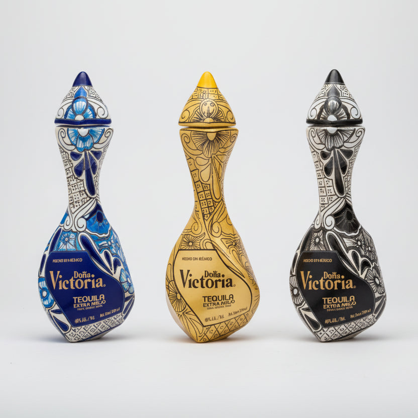 Buy Dona Victoria Tequila Extra Anejo Variety 3pk Bundle Online -Craft City