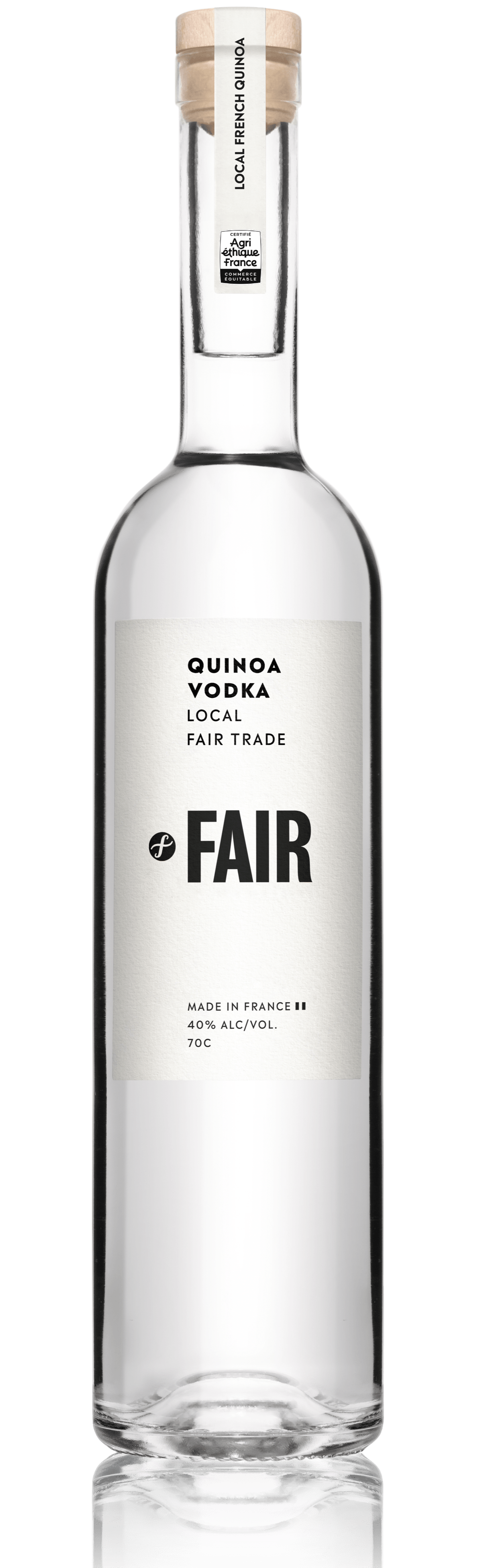 Fair Quinoa Vodka 750 ml - Captain Caskwell