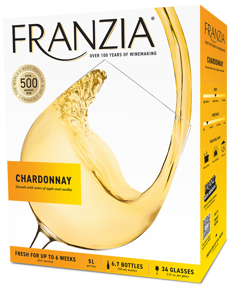 Franzia Chardonnay 5 L - Captain Caskwell