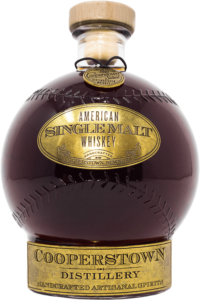 Cooperstown Limited Edition Baseball Decanter - Straight American Single Malt Whiskey 2022 750 ml - Captain Caskwell