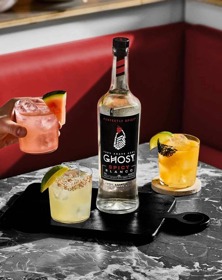 Ghost Spicy Blanco Tequila 750 ml - Captain Caskwell