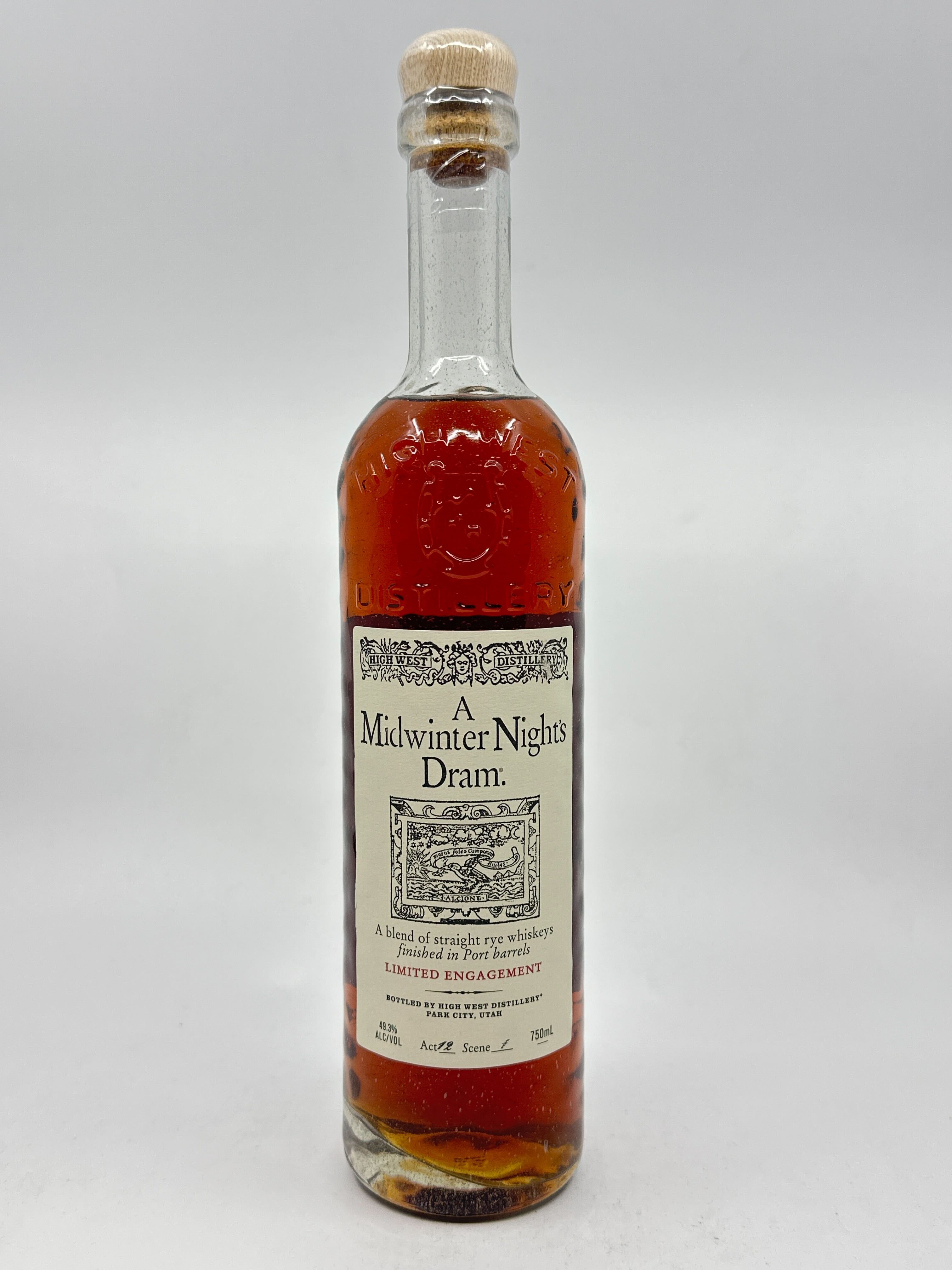 High West A Midwinter Nights Dram Act 12 Scene 7 750 ML