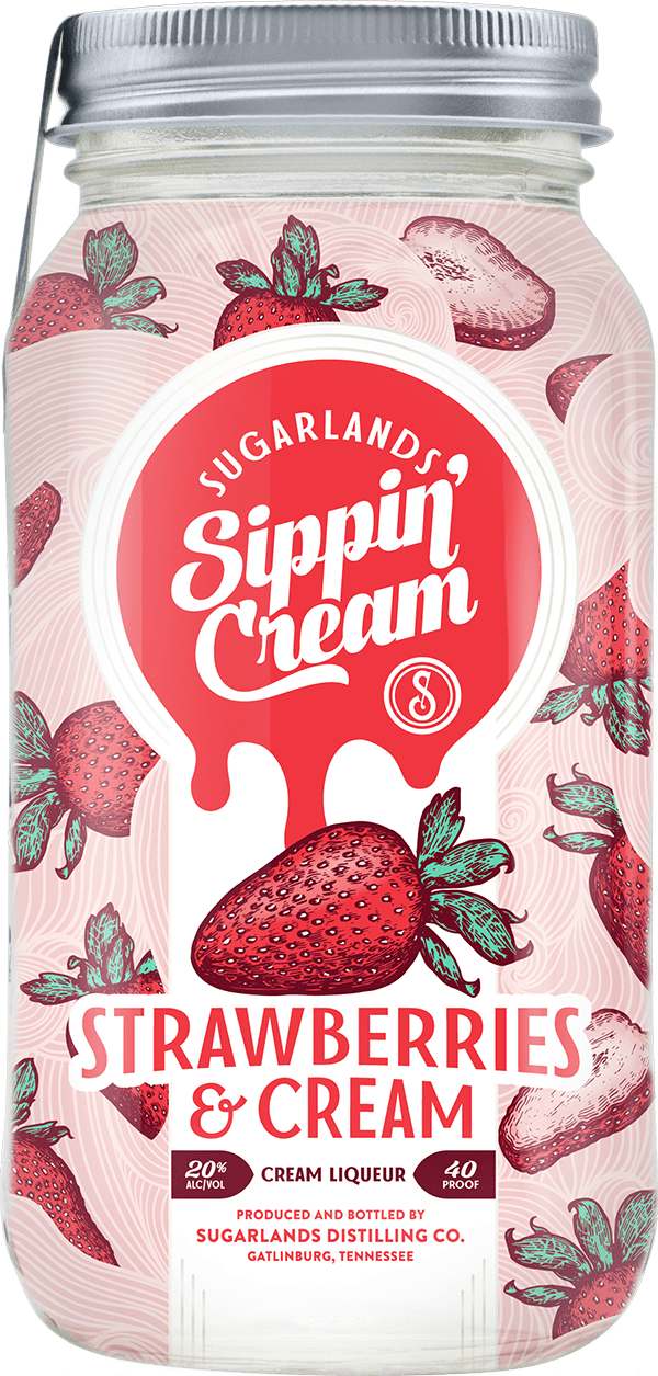 Sugarlands Shine Strawberry Dream cream 750 ml - Captain Caskwell