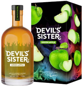 Devil's Sister Green Apple Whiskey 750 ml - Captain Caskwell