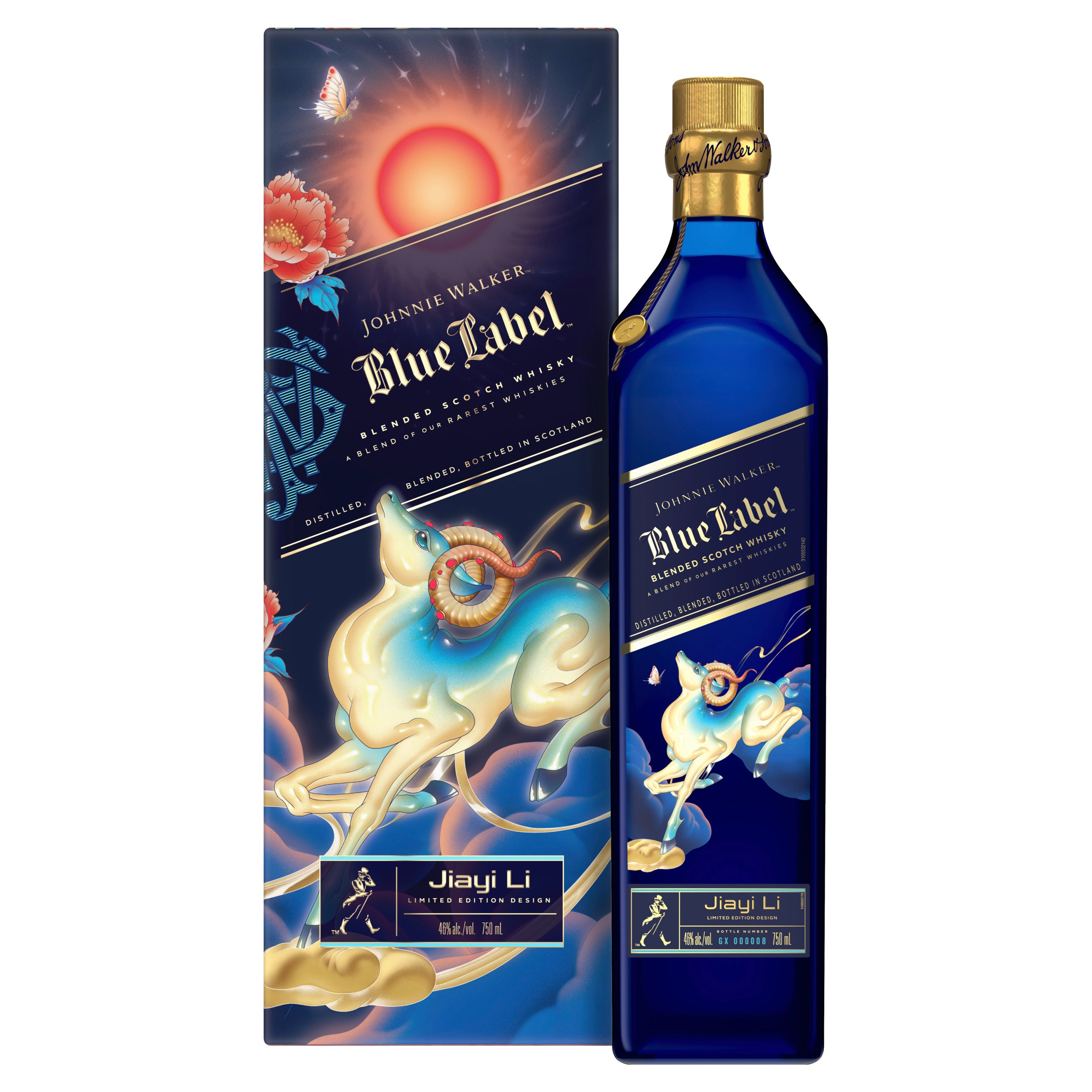 Johnnie Walker Blue Label - Lunar New Year - Year of the Goat 750ml