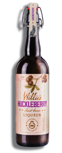Willies Huckleberry Sweet Cream 750 ml - Captain Caskwell