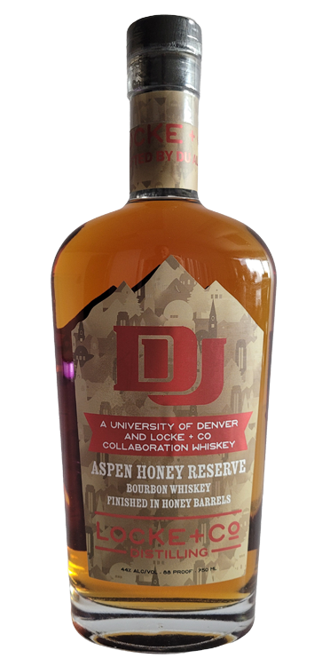Locke + Co. Distilling DU Aspen Honey Reserve Bourbon 750 ml