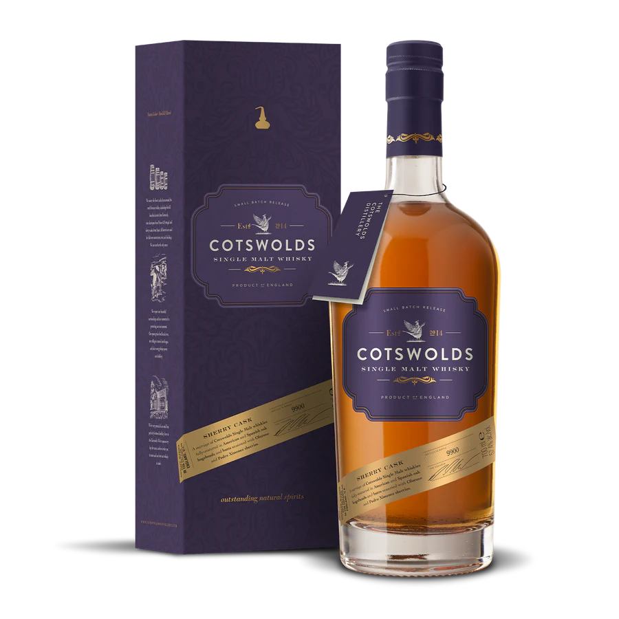 Cotswolds Sherry Cask Single Malt 700ml - Captain Caskwell