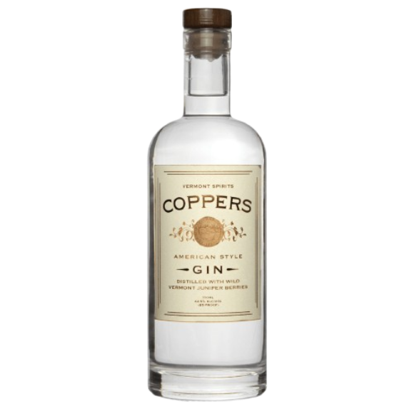 Vermont Spirits Coppers American Style Gin 750 ml - Captain Caskwell