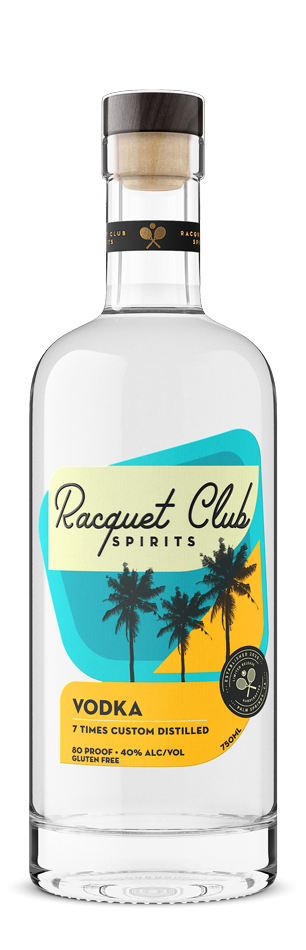 Racquet Club Vodka 750 ml - Captain Caskwell