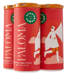 Straightaway Paloma 4pk cans 250 Ml - Captain Caskwell