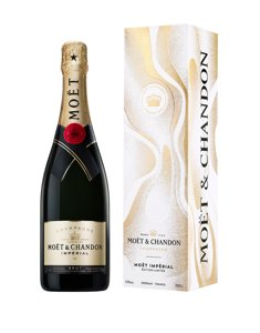 Moet & Chandon Brut Imperial w/End of the Year 2023 Gift Box 750 ml - Captain Caskwell