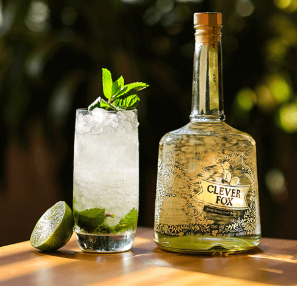 Clever Fox Small Batch Craft Silver Rum 750 ml - Captain Caskwell