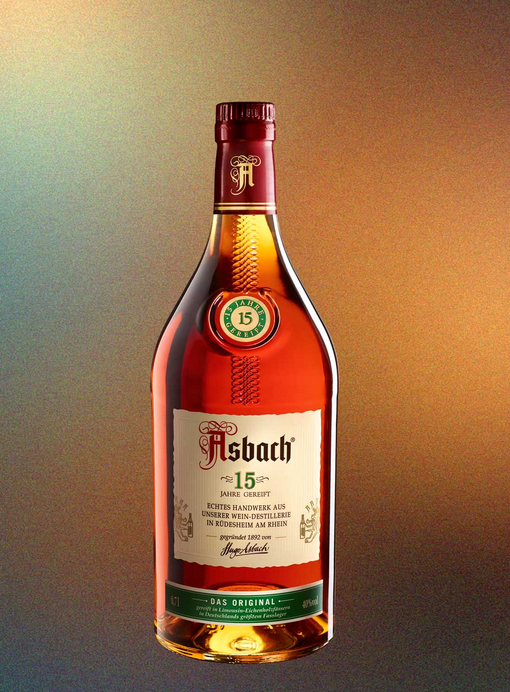 Asbach 15 year 750 ml - Captain Caskwell