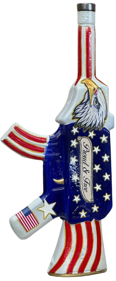 Misionero American Flag Rifle Reposado Tequila 1LT