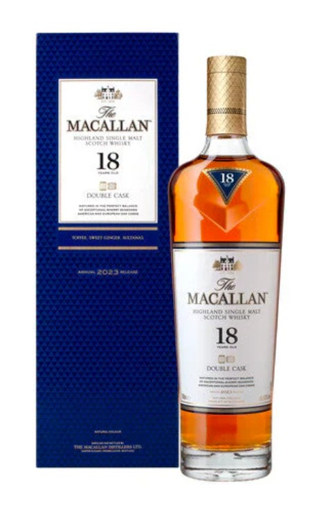The Macallan Double Cask 18 Year Single Malt Scotch 750ml