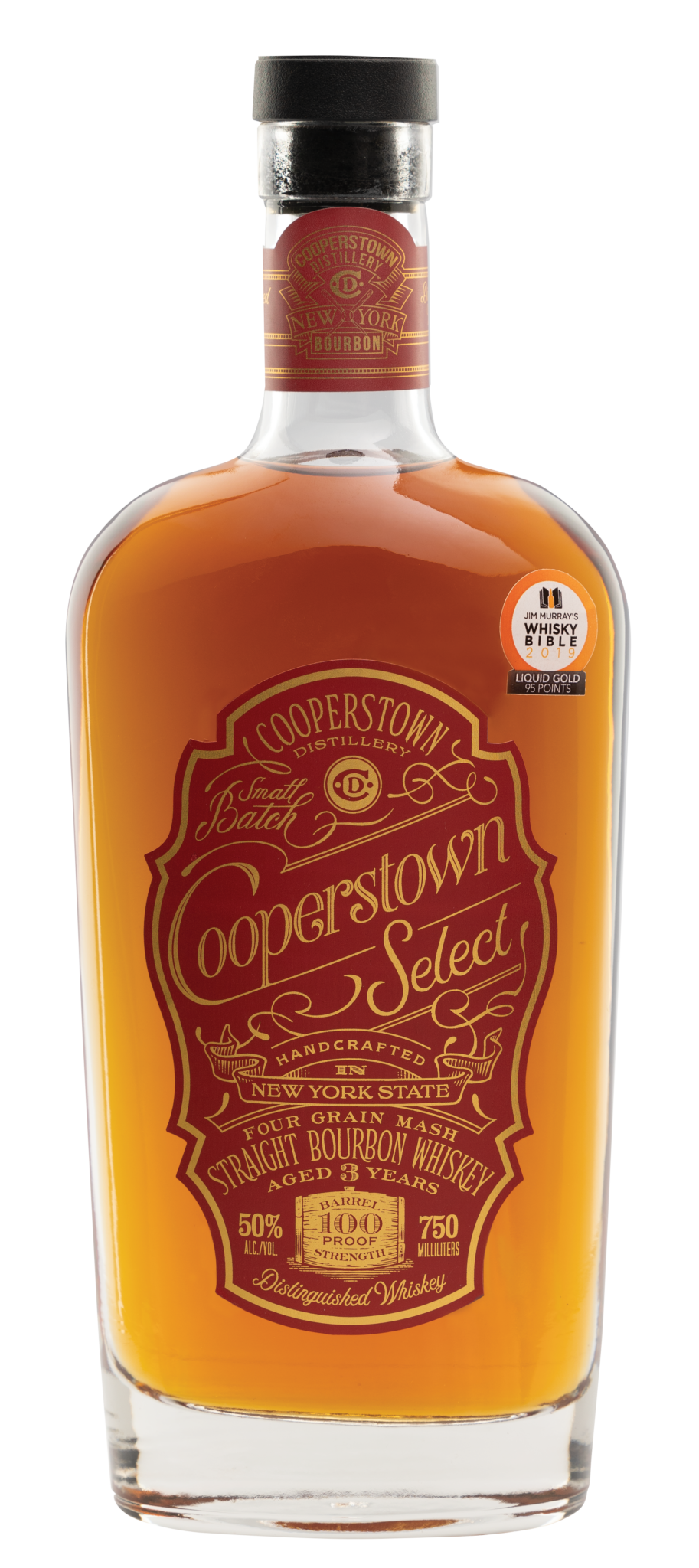 Cooperstown Select Straight Bourbon Whiskey 750ml