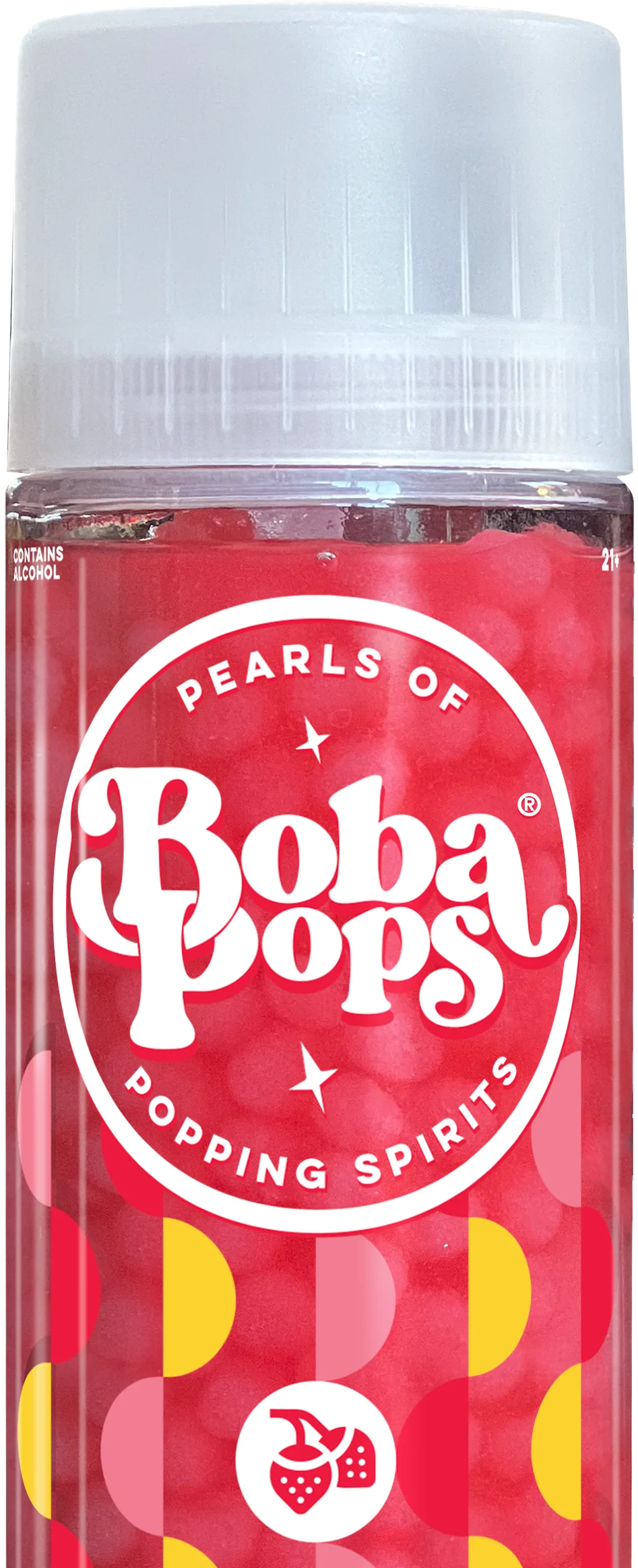 Boba Pops Strawberry 375ml