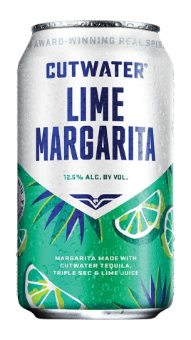 Cutwater Lime Tequila Margarita 4x355 ml - Captain Caskwell