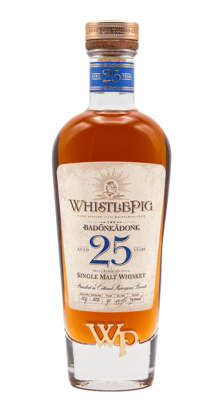 WhistlePig The Badonkadonk Single Malt 25 year 750 ml - Captain Caskwell