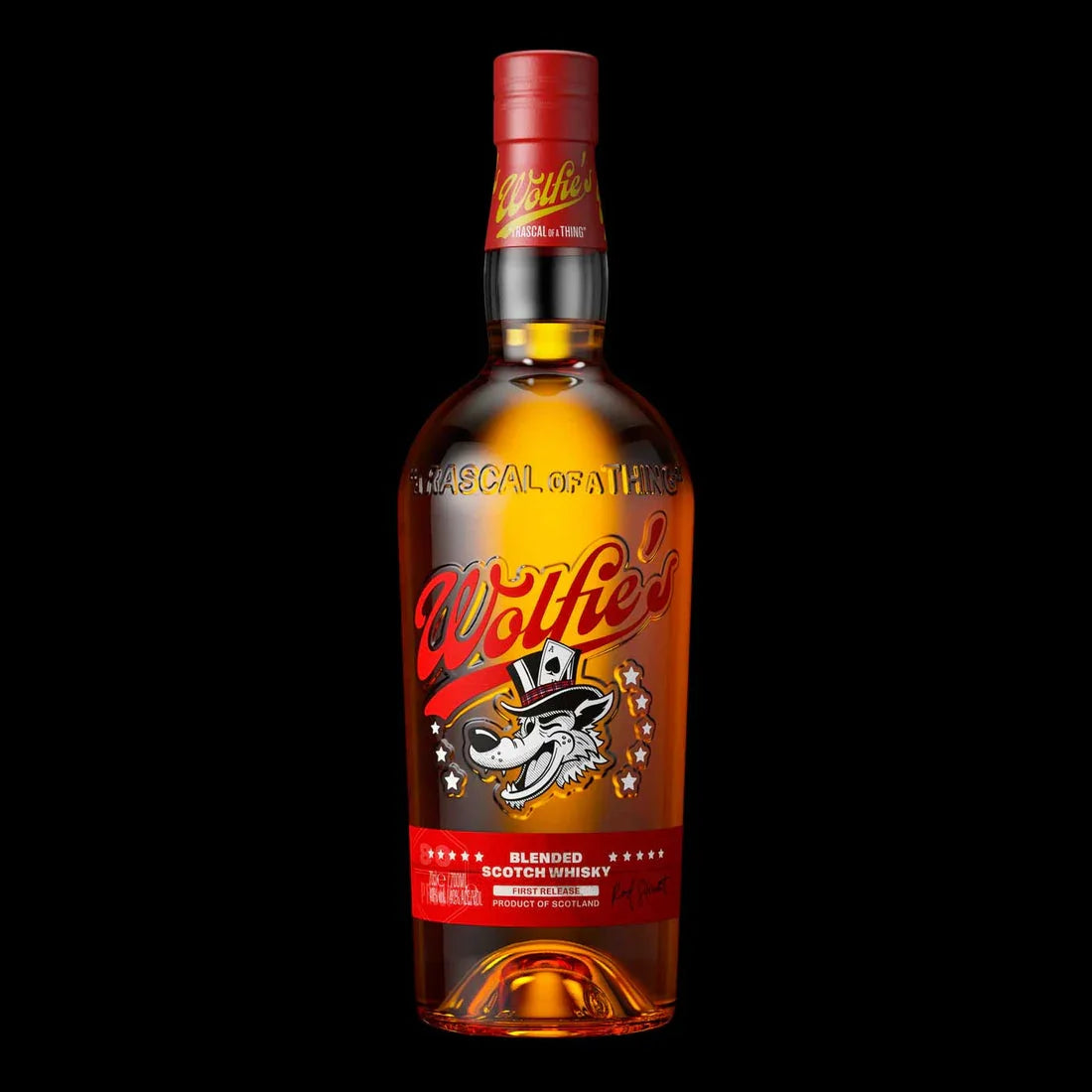Wolfies Blended Scotch First release 700ml - Captain Caskwell