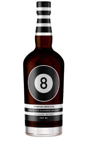 8 Ball Premium American Chocolate Whiskey 750 ml - Captain Caskwell