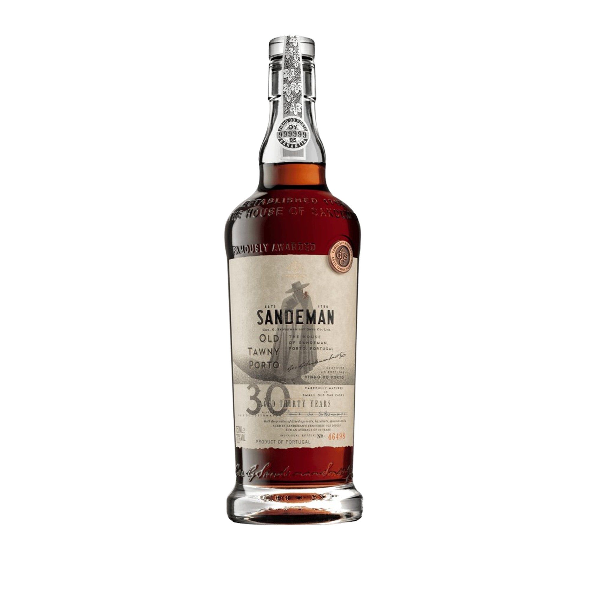 Sandeman 30 Years Old Tawny 750ml - Captain Caskwell