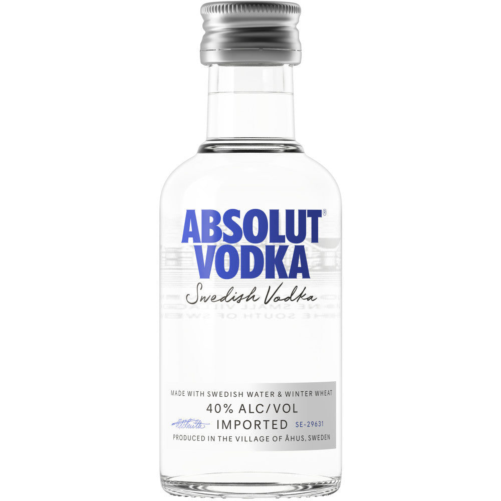 Absolut Vodka 50 ml - Captain Caskwell
