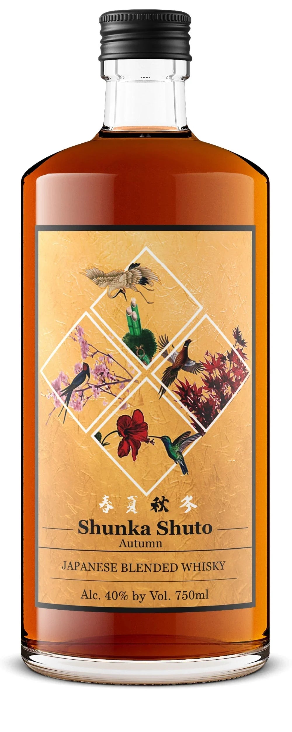 Shunka Shuto Autumn Japanese Blended Whiskey 750 ml - Captain Caskwell