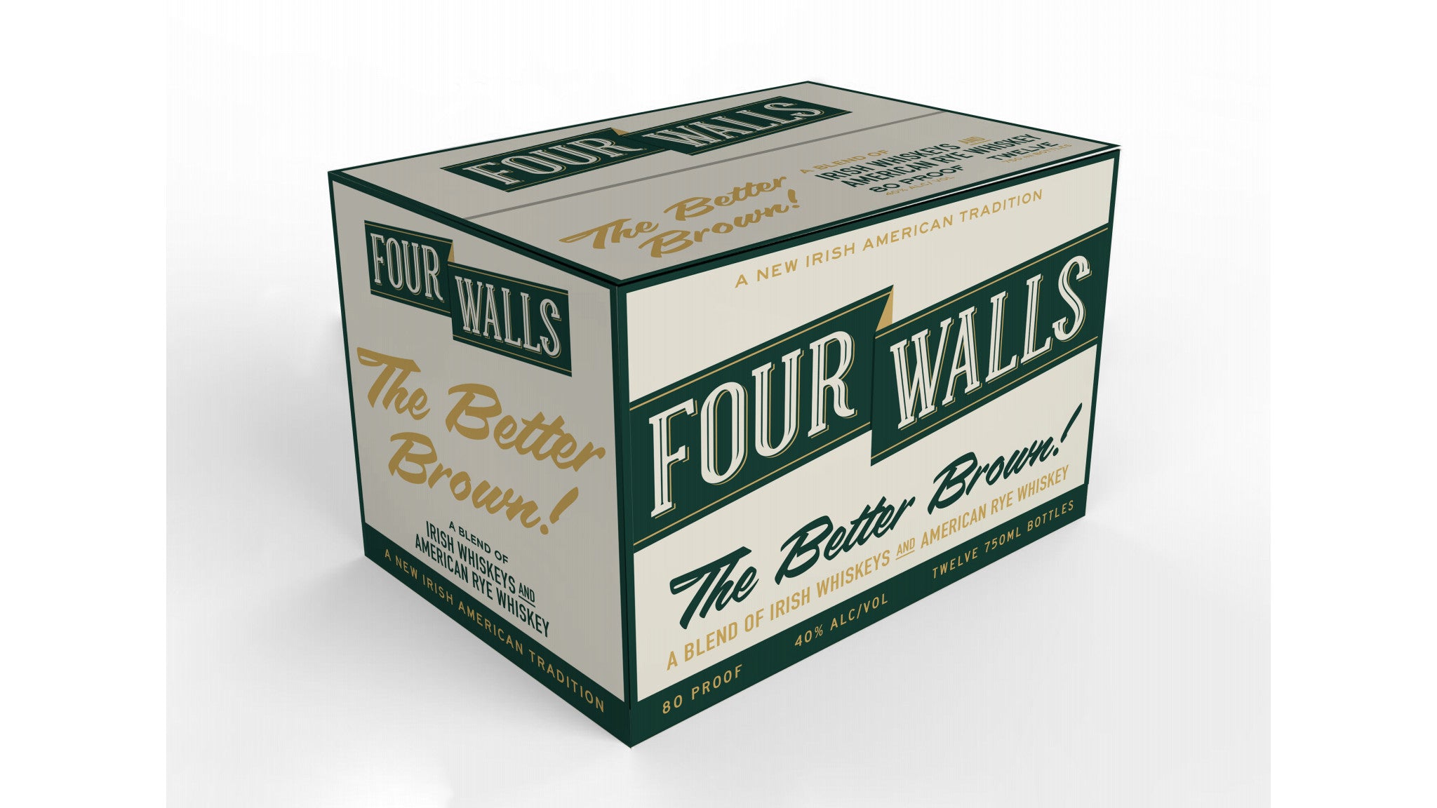 Four Walls Irish American Rye Whiskey 750 ML - Captain Caskwell