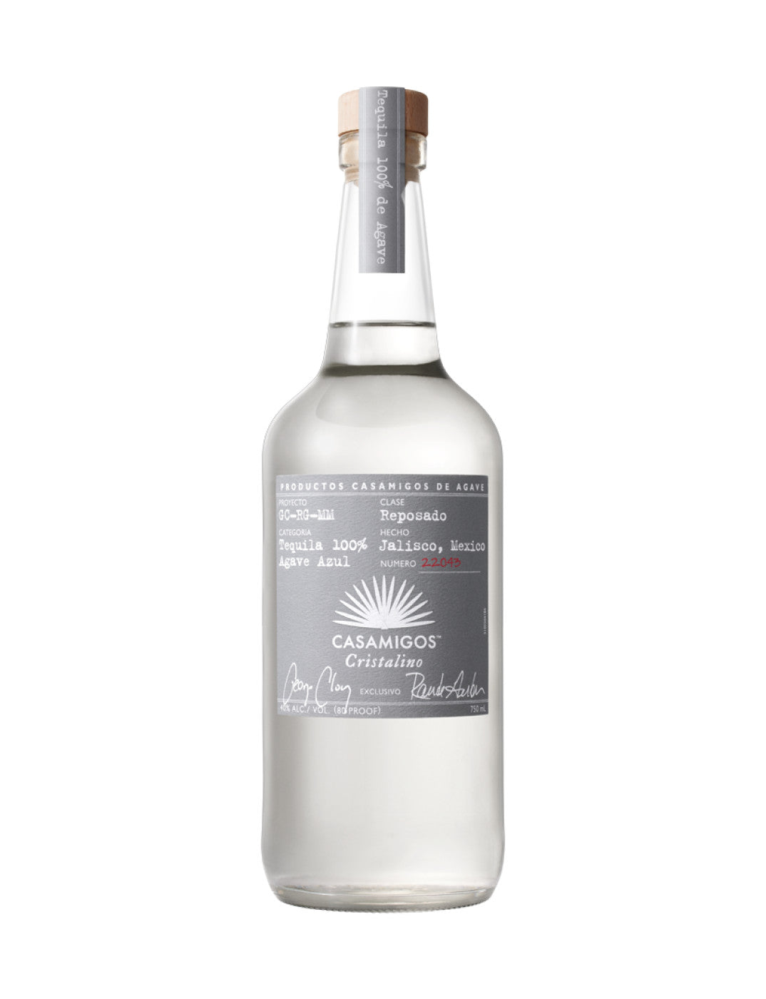 Casamigos Cristalino Reposado with Coasters 750 ml