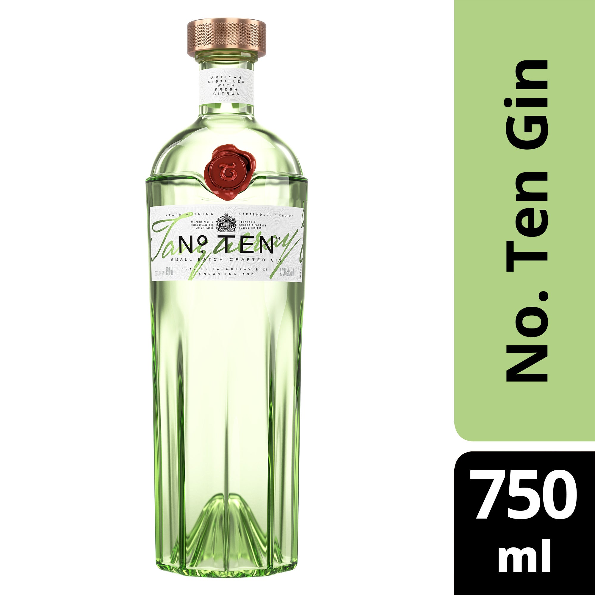 Tanqueray No. Ten 750 ml - Captain Caskwell