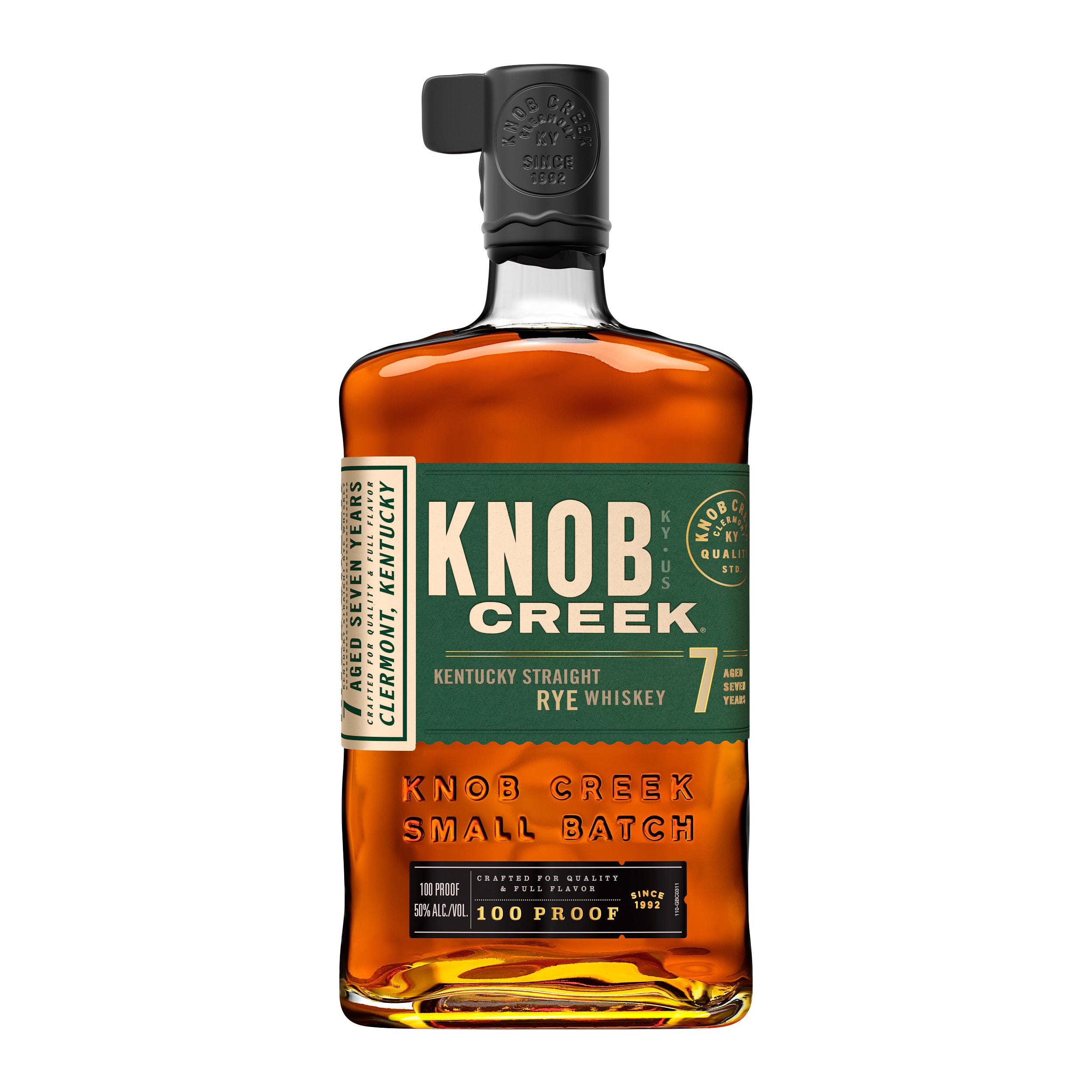 Knob Creek 7 Year Rye 7 year 1 L - Captain Caskwell