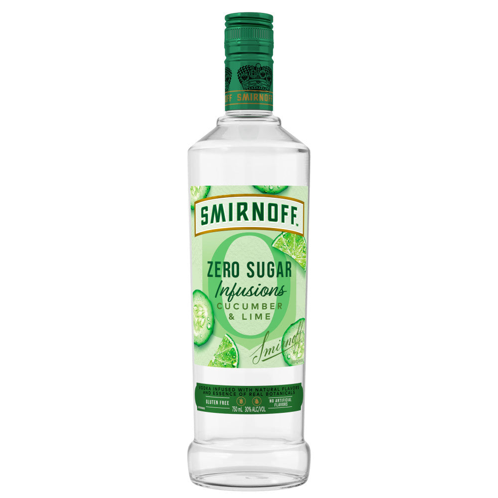 Smirnoff Infusions Cucumber and Lime 750 ml - Captain Caskwell