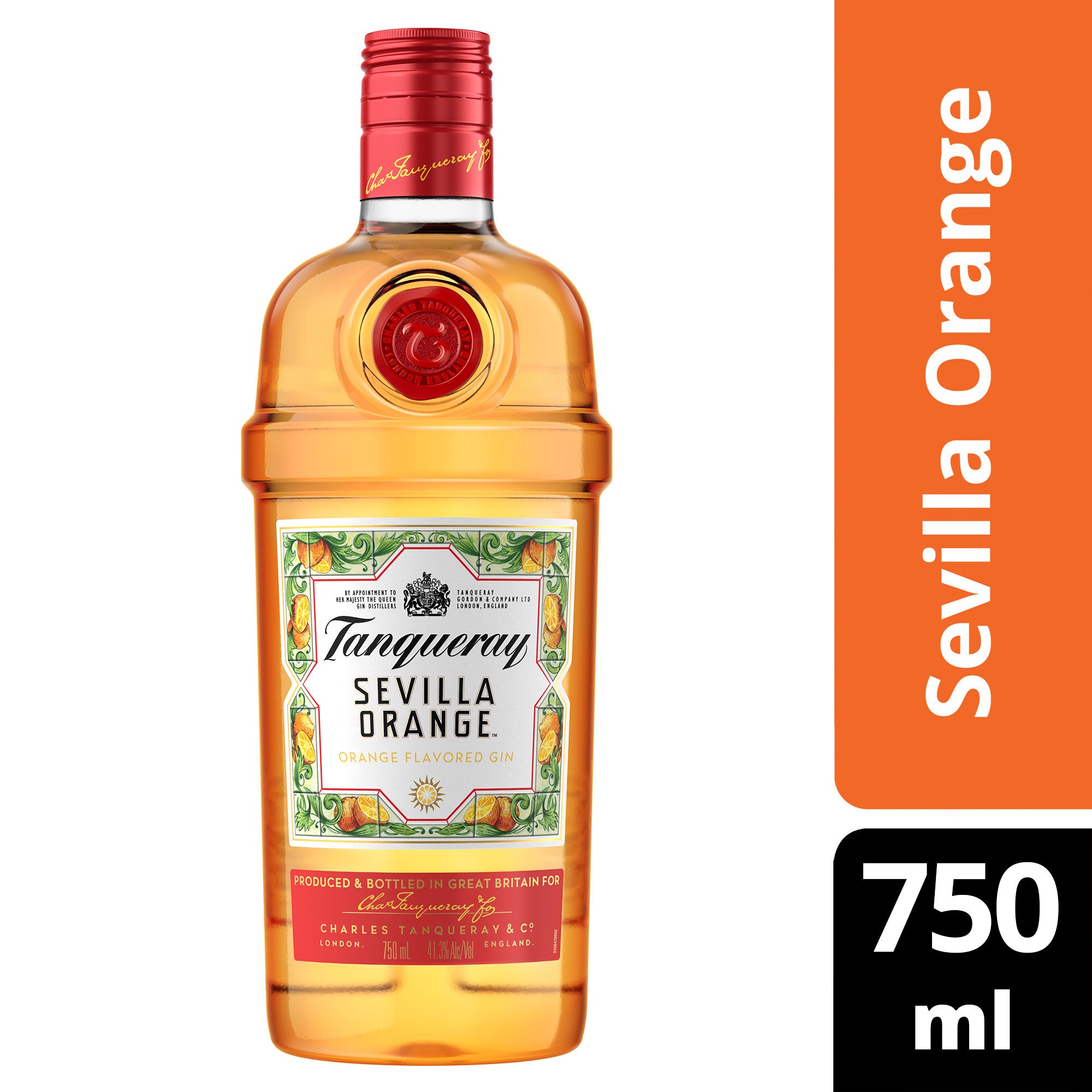 TANQUERAY SEVILLA ORANGE 750 ml - Captain Caskwell