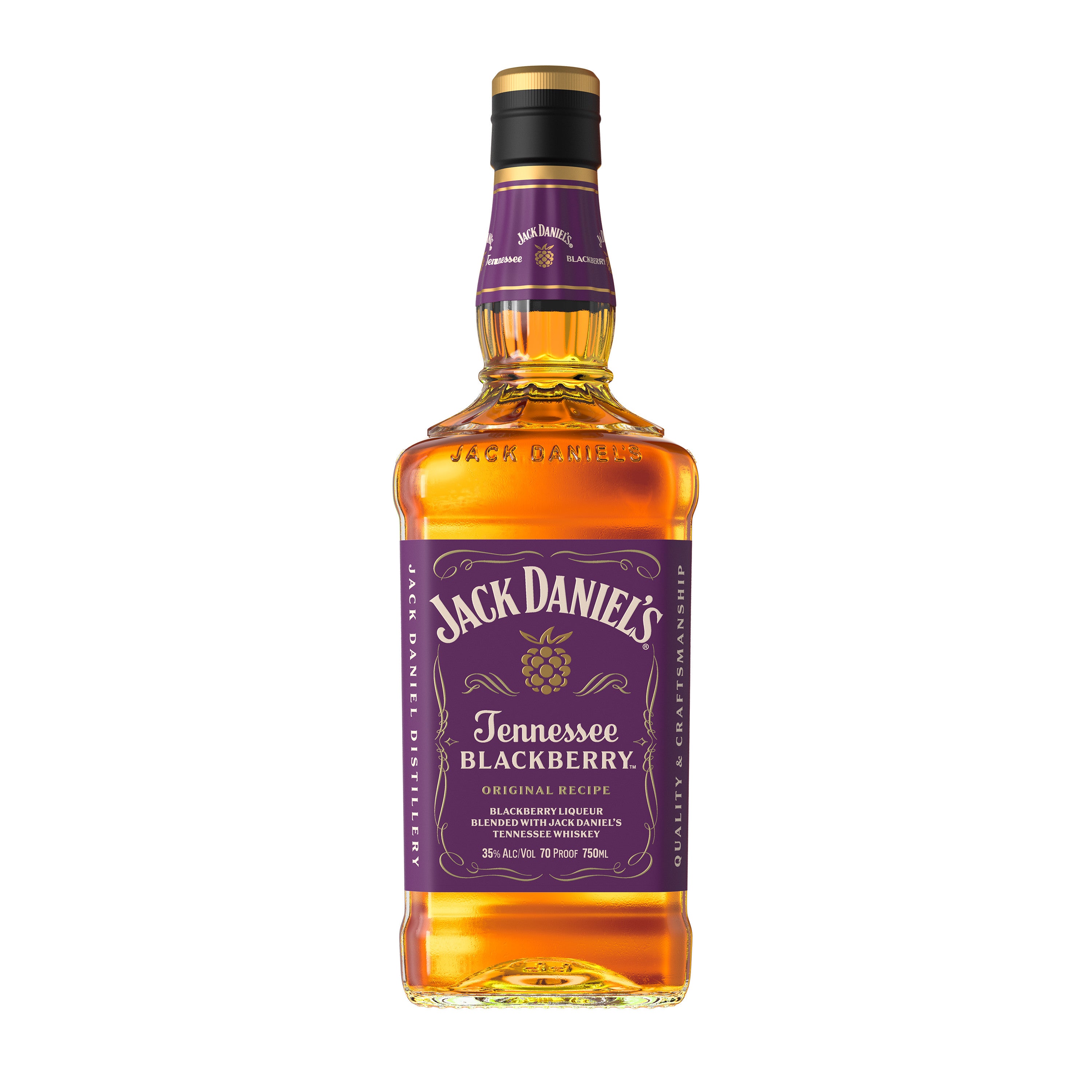 Jack Daniels Tennessee Blackberry 750 - Captain Caskwell