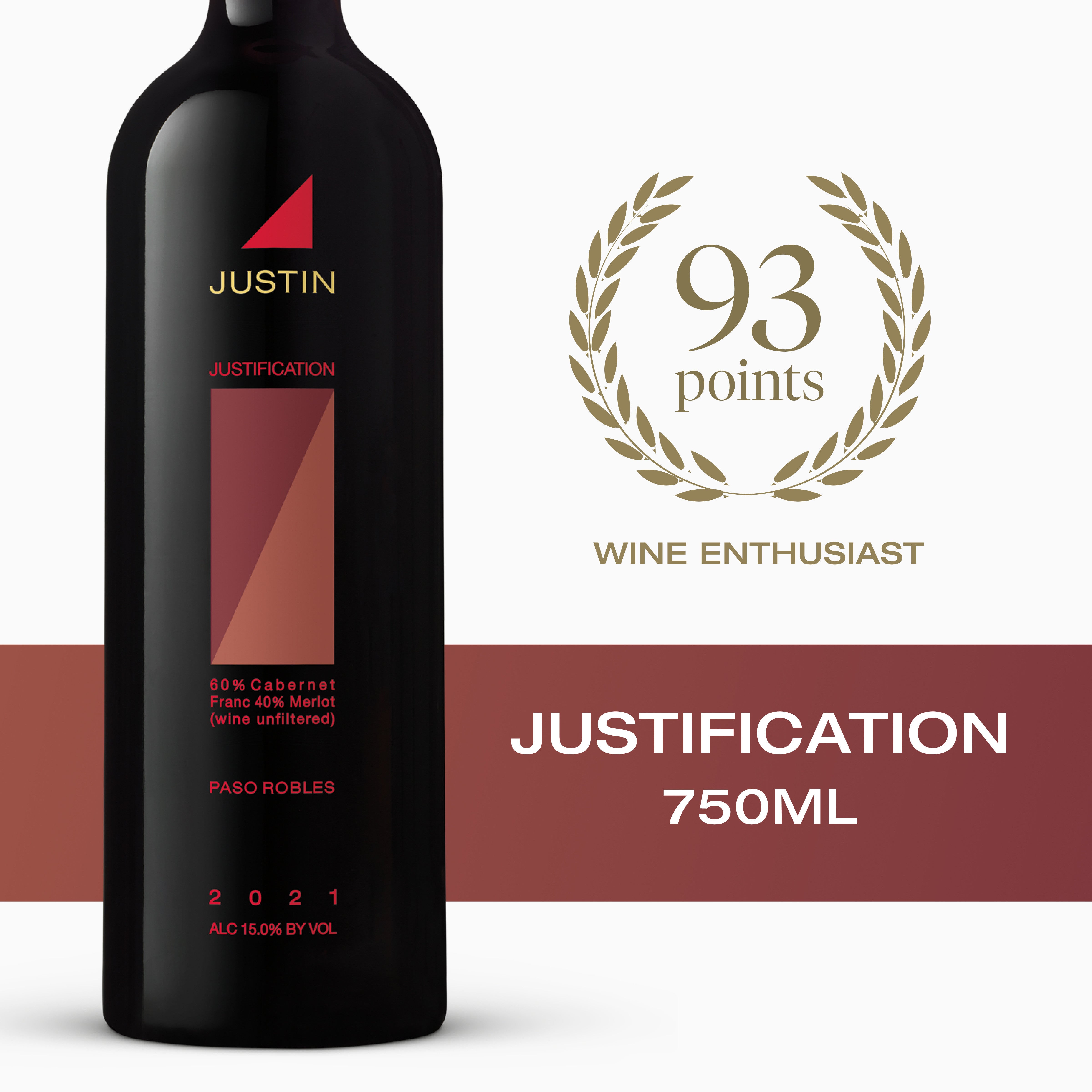 Justin Justification 2017 750ml - Captain Caskwell
