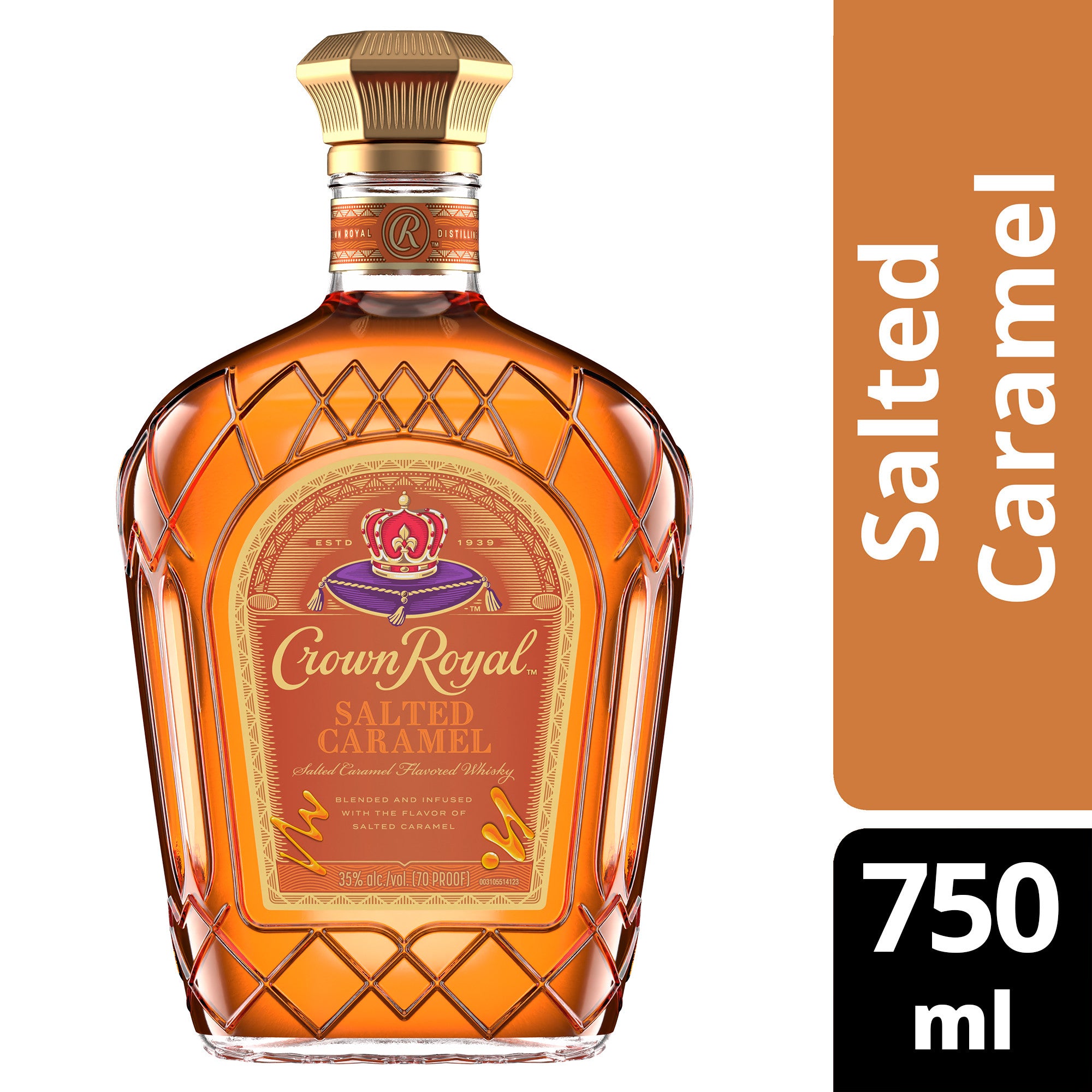 Crown Royal Salted Caramel Whiskey 750 ml - Captain Caskwell