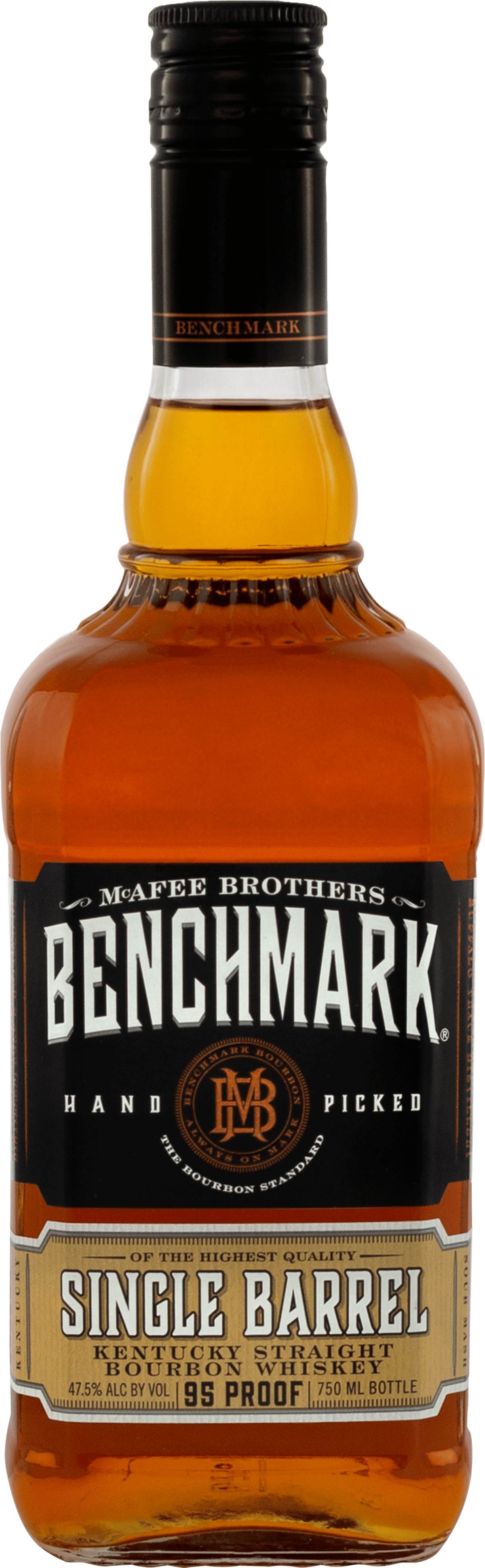 Benchmark Single Barrel Kentucky Straight Bourbon 750ml - Captain Caskwell