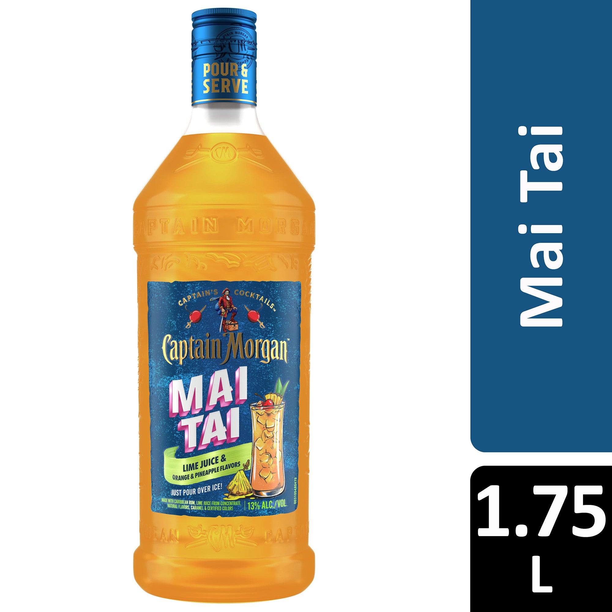 Captain Morgan Mai Tai 1.75 L - Captain Caskwell