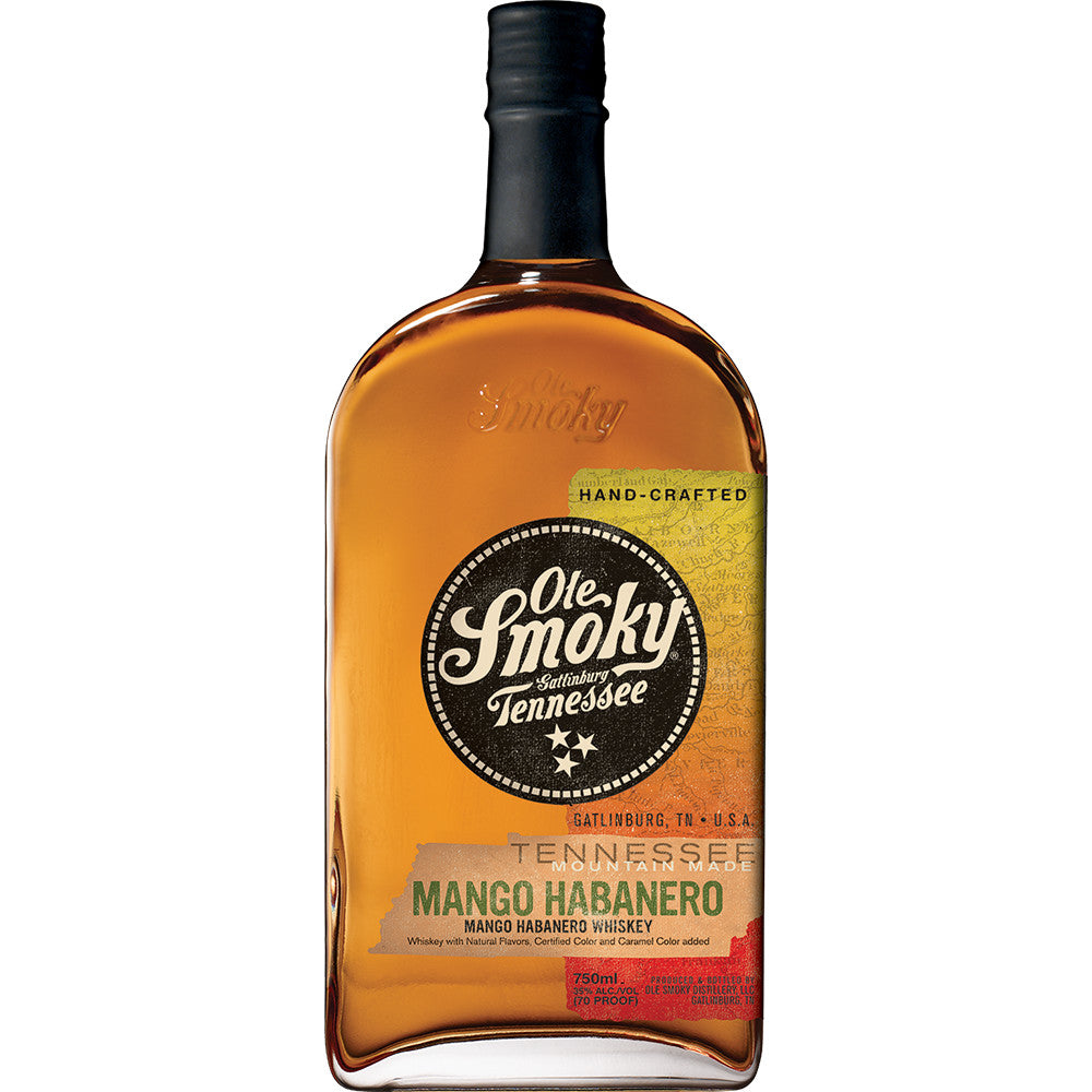 Ole Smoky Whiskey Mango Habanero 750 ml - Captain Caskwell