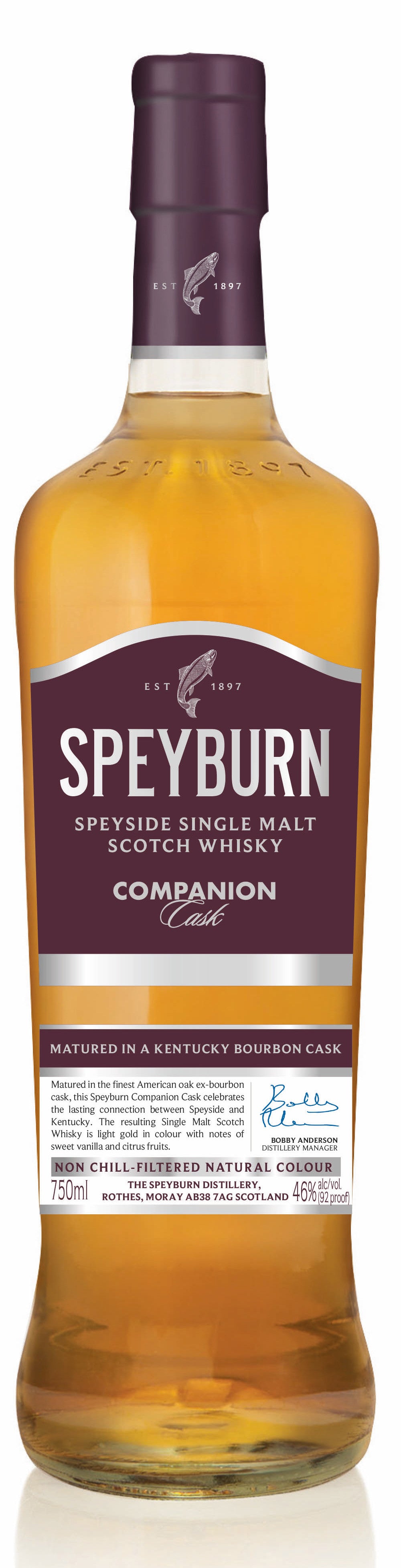 Speyburn Speyside Single Malt Companion Cask 750 ml - Captain Caskwell