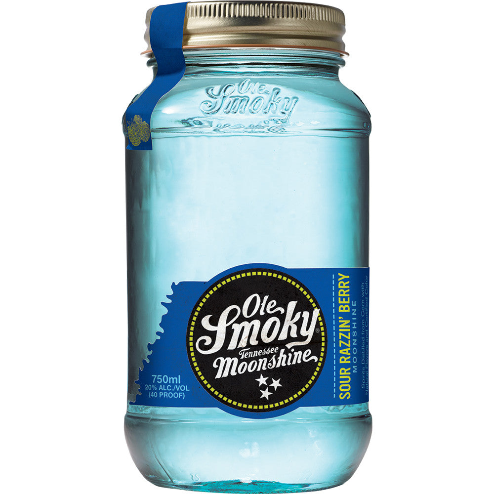 Ole Smoky Sour Razzin Berry Moonshine 750 ml - Captain Caskwell