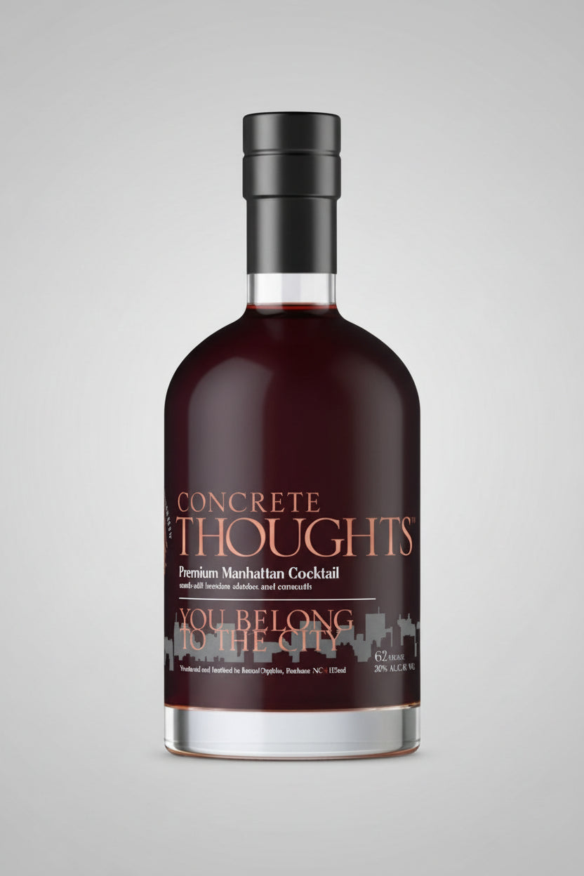 Concrete Thoughts You Belong to the City Manhattan Cocktail 375 ML