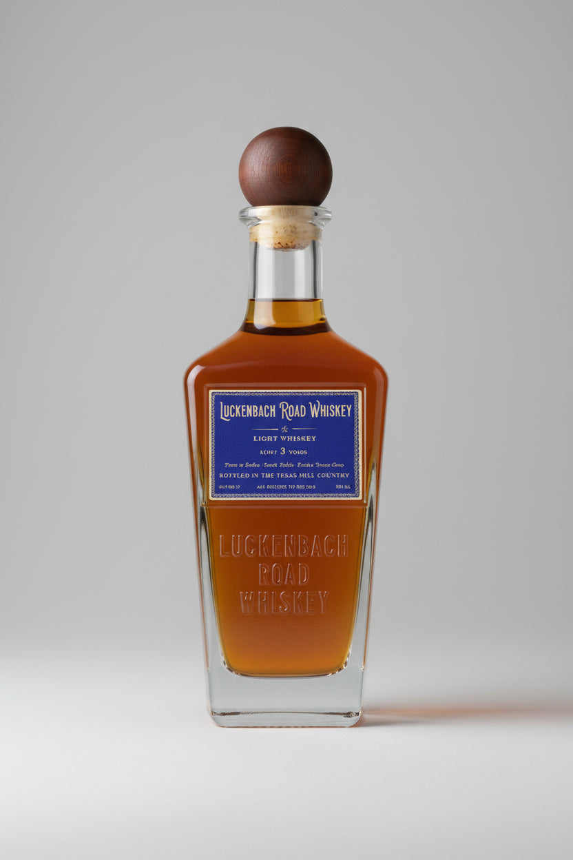Luckenbach Road Luckenbach Road Light Whiskey 3 year 750 ml