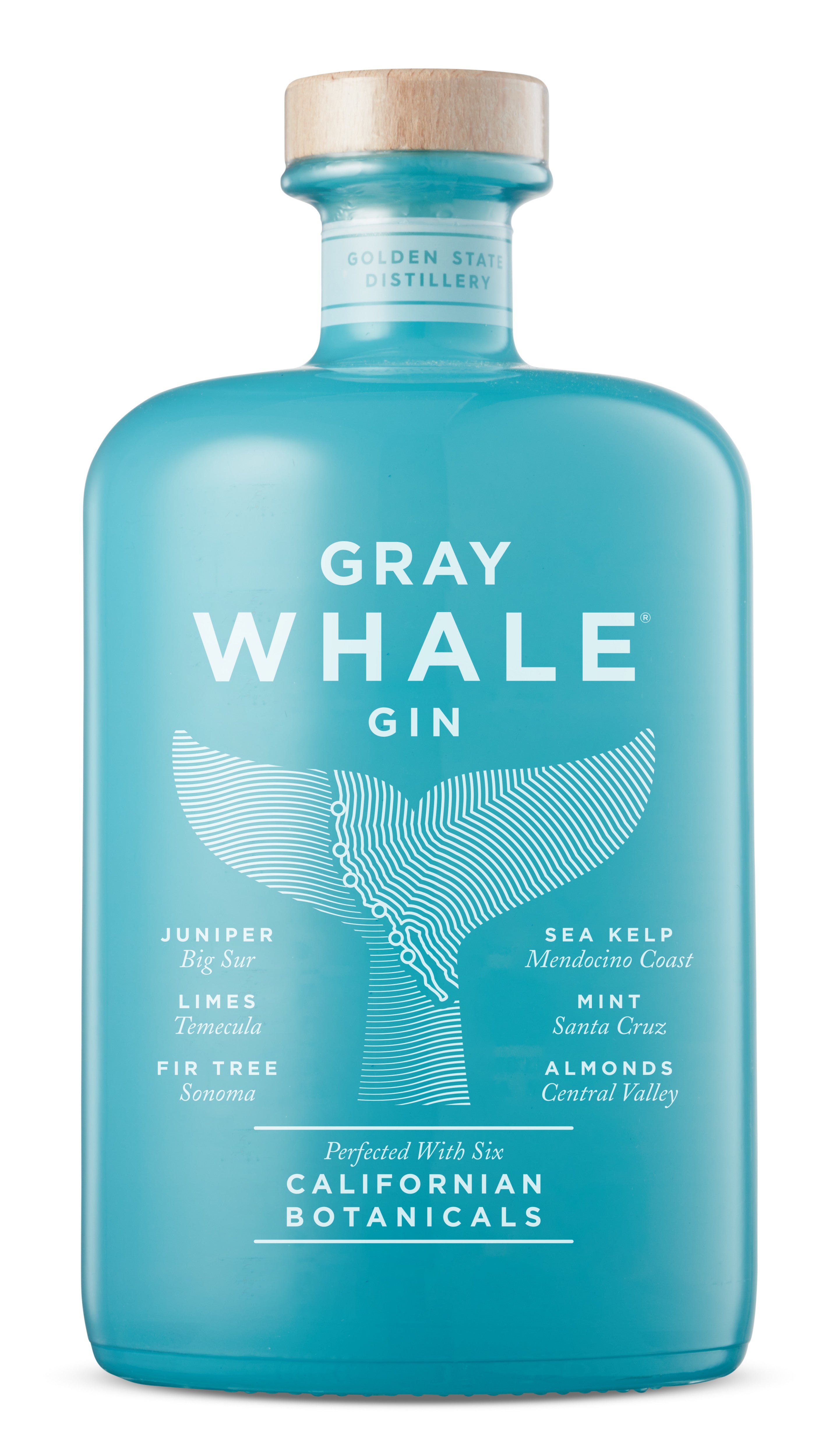 Gray Whale Gin Cali Botanicals 750 ml - Captain Caskwell