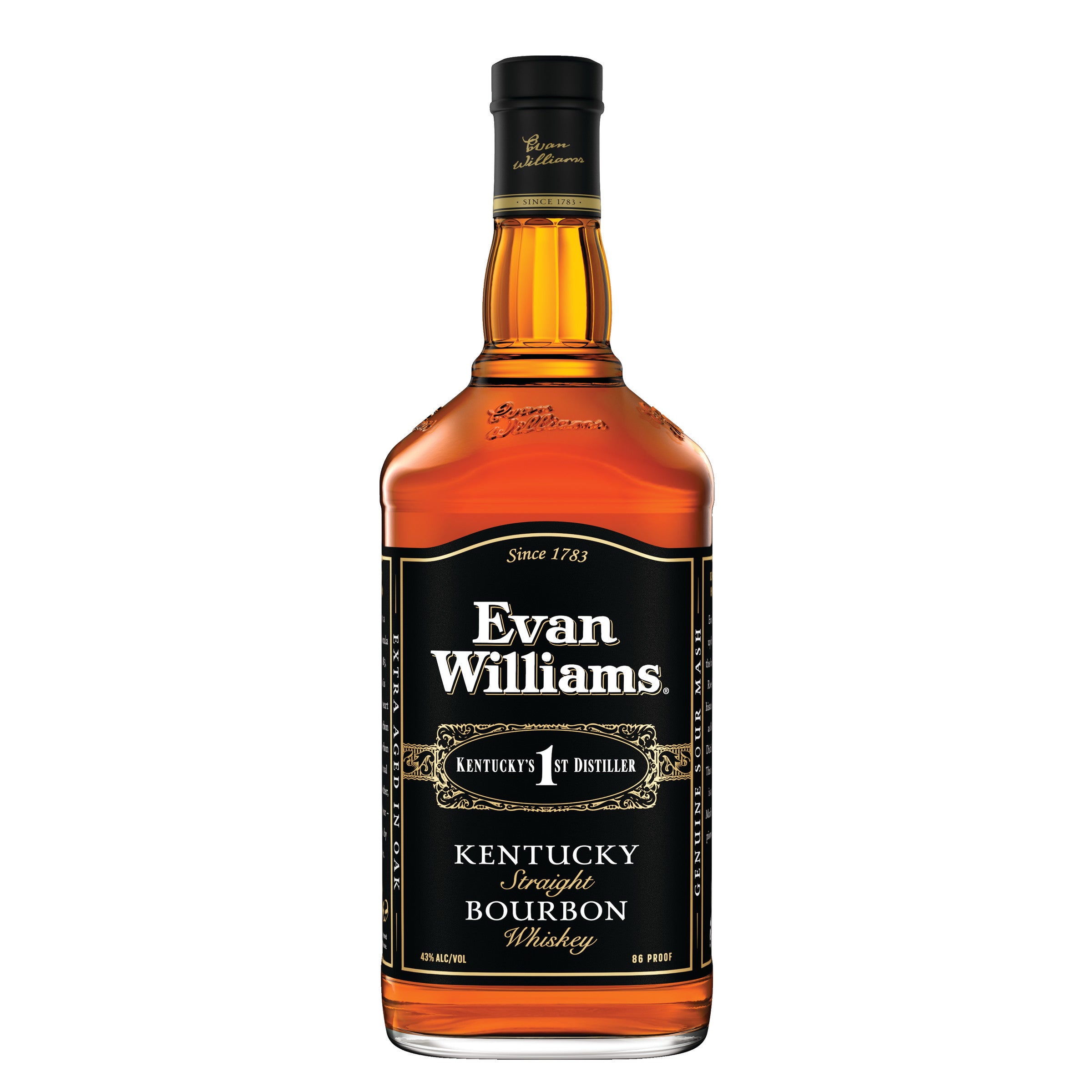 Evan Williams Kentucky Straight Bourbon Whiskey 1.75 L - Captain Caskwell