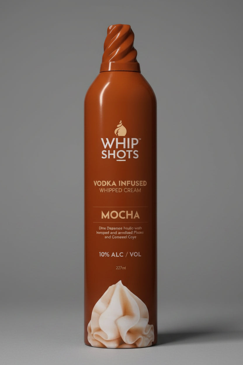 Whip Shots Vodka Infused Whipped Cream Chocolate 200 ml